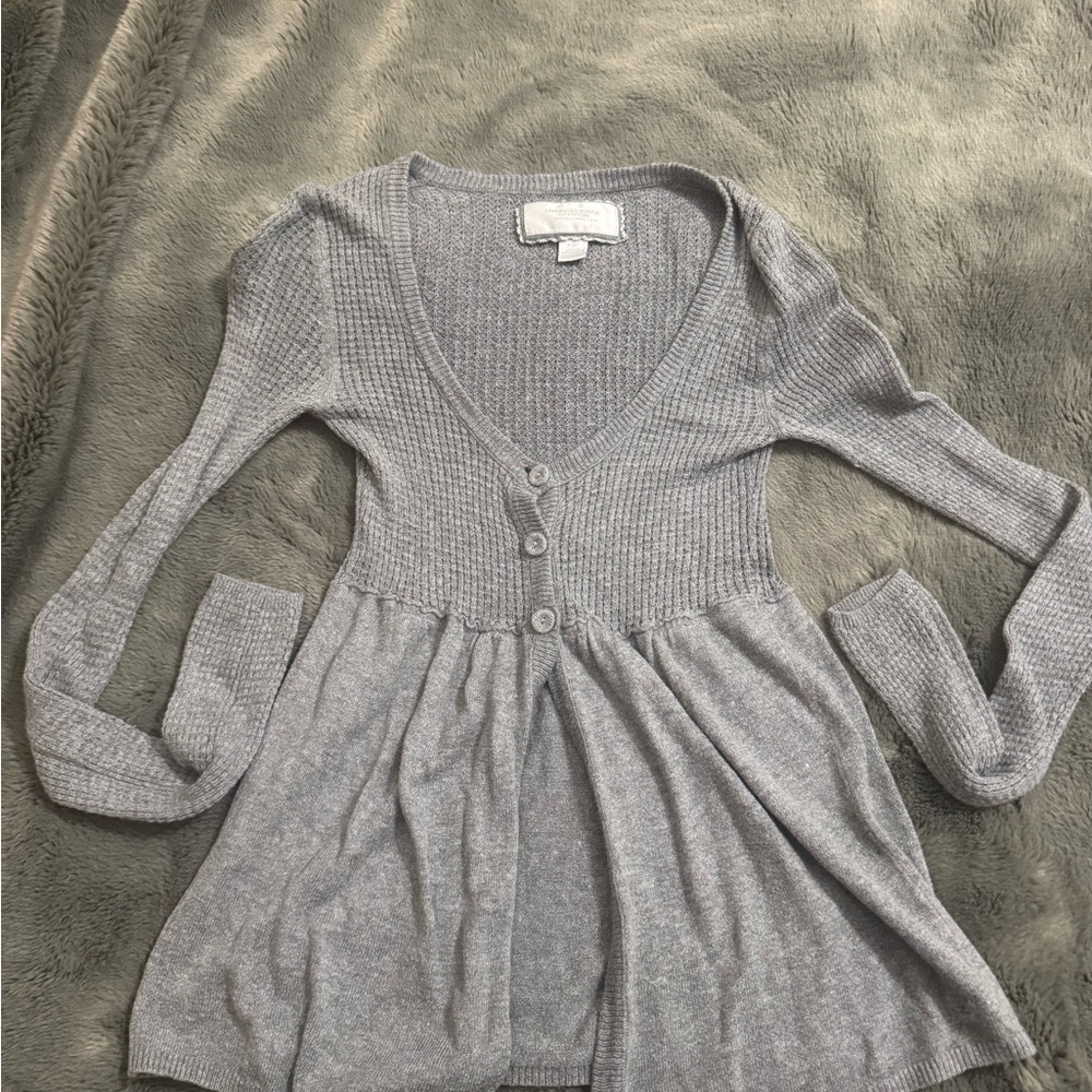 Y2K American Eagle BabyDoll Cardigan